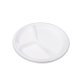 10" 3CP Round (طبق ورقي قابل للتحلل الحيوي من إيكومارت مقاس 10 أقدام 3 حجيرات) 500 pcs