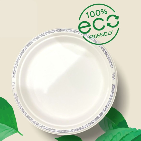 9"Design Plate (Zig Zag), 500 PCS, طبق تصميم 9 بوصة (متعرج)